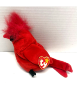 Ty Red Cardinal Bird MAC Beanie Baby Babies with Tag Plush - $6.79 CAD