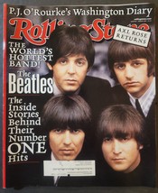 ROLLING STONE MAGAZINE #863 MARCH 2001 THE BEATLES, AXL ROSE FN - $3.00