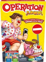 Operation Junior Board Game Operation Game for Younger Kids Ages 3 and Up 2 to 4 - £20.90 GBP