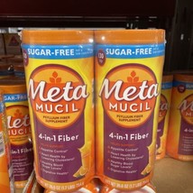 Metamucil Sugar Free Fiber Supplement Smooth Drink, Orange - 260 Servings - $47.41