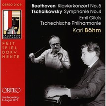 Beethoven - Piano Concerto No 5; Tchaikovsky - Symphony No4  - £11.96 GBP