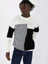 MultiColor Distressed  Gentlemen  Sweater  | - £86.84 GBP