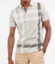 Barbour blaine tartan polo in GREY MARL - £56.01 GBP