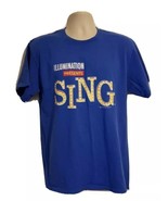 Illumination Presents Sing The Movie Adult Large Blue TShirt - $19.80