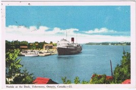 Postcard S S Norisle At The Dock Tobermory Ontario - £3.15 GBP