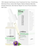Lanbena Acne Treatment Face Serum, 10% Salicylic Acid - Exp 08/26 - $17.57 CAD