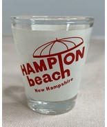 HAMPTON BEACH NEW HAMPSHIRE SHOT GLASS - £9.62 GBP