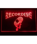  Recording On The Air Radio Studio Music Illuminated Led Neon Sign Home ... - $35.65 CAD+