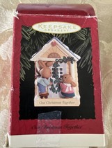 HALLMARK Christmas KEEPSAKE Ornament &quot;Our Christmas Together&quot; 1995 - $15.88