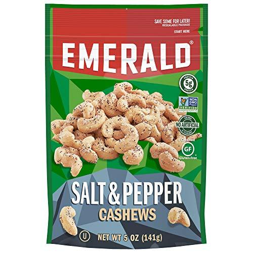 Primary image for Emerald Salt & Pepper Cashews - 5 Oz. (4 Pack)