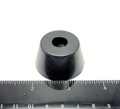 1 1/2&quot; Dia x 7/8&quot; Tall Rubber Feet w Screw Hole Steel Washer Bumpers 4 -12 Packs - £9.58 GBP+