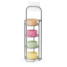 4 Tier Shampoo Bar Holder For Shower, Self Draining Soap Bar Holders Caddy For B - $29.99