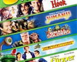 Hook / Jumanji / Small Soldiers / Thunderbirds / Flipper DVD | Region 4 - $18.19