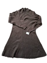 Ophelia Roe Women&#39;s Brown &amp; Black Ribbed Sweater Dress Plus Size 3X - $16.68 CAD