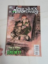 Comic Book Green Arrow Black Canary #21 DC Comics Creeping with the Enemy - $11.16
