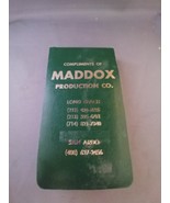 Foust&#39;s Sales and Service Directory Compliments Maddox Production Co. 1985  - $40.75 CAD