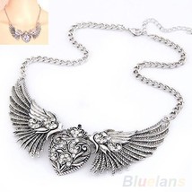 Hot Rhinestone Angel Wings Chain Collar Dresses Necklaces - £9.58 GBP+