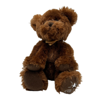 Russ Shining Stars Brown Bear Plush Stuffed Animal Toy Swirl 2007 - $9.46