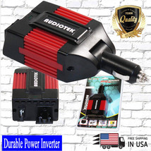 AUDIOTEK Pi350 DC to AC Portable Heavy Duty Power Inverters - with AC/US... - $40.99