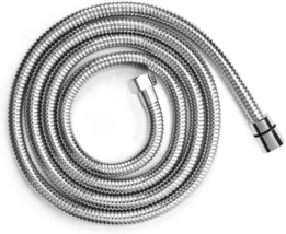 Shower Hose Extra Long 118 Inches Brushed Chrome Handheld Shower Head Ho... - £17.89 GBP