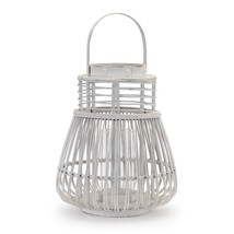 Woven Rattan Lantern 14.5&quot;H - €78,09 EUR