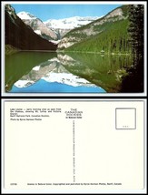 CANADA Postcard - Banff Park, Lake Louise, Mt Lefroy &amp; Victoria Glacier K7 - £2.32 GBP