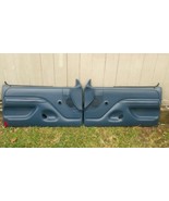1997 FORD F250 7.3 DIESEL SINGLE CAB LEFT RIGHT MANUAL DOOR PANELS PAIR ... - $406.13 CAD