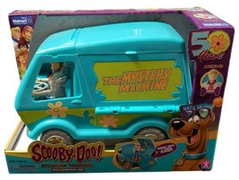 Scooby-Doo Mystery Machine 50 Year Anniversary Play Set w/Fred Action Figure New - £21.42 GBP