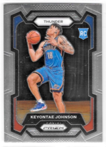 2023-24 Panini Prizm #176 Keyontae Johnson RC Rookie Card Oklahoma City Thunder - £2.37 GBP