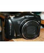 Canon PowerShot SX150 IS 14.1MP Digital Camera Black - $80.00