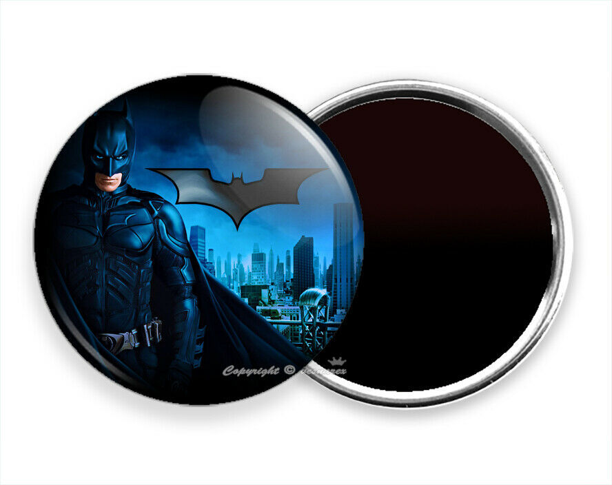 BATMAN DARK KNIGHT SUPER HERO LOGO GOTHAM CITY FRIDGE REFRIGERATOR NOTE MAGNET