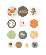Hello Fall Selfadhesive Bradz 13 Pkg - $34.32 CAD