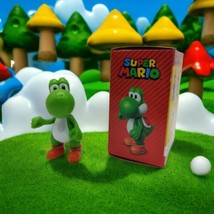 Nintendo Super Mario 2.5&quot; Yoshi Figure Jakks Pacific Ages 3+ Toy Collect... - £10.20 GBP