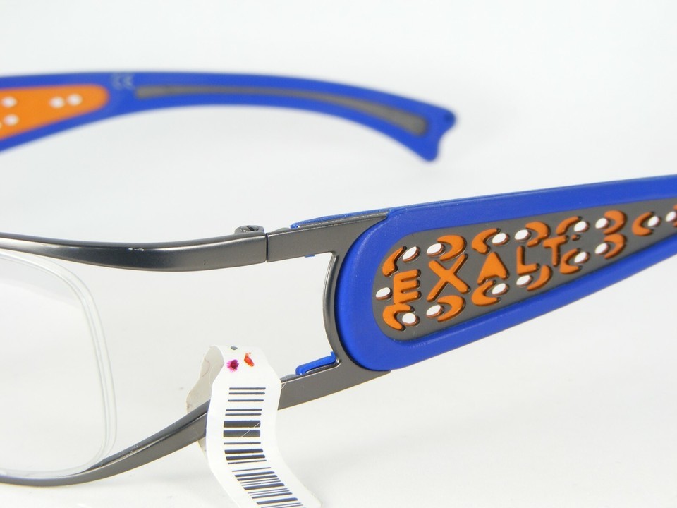 Exalt Cycle EXPARTY C.1 DARK GREY EYEGLASSES GLASSES FRAME 54-17-130mm Italy Item image 6
