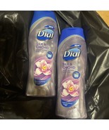 2 Dial Silk &amp; Orchid Moisturizing Skin Smart Body Wash - 16 Fl Oz Each - £17.04 GBP