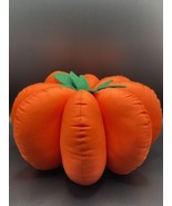 Vintage Large Fabric Pumpkin Weighs Almost 2 Pounds - $18.77