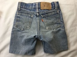 Vintage Levi’s Orange Tab Boy Shorts Very Worn 21” Waist Retro - £16.23 GBP