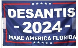 flag 3x5 foot size Ron Desantis 2024 Make America Florida - £11.59 GBP