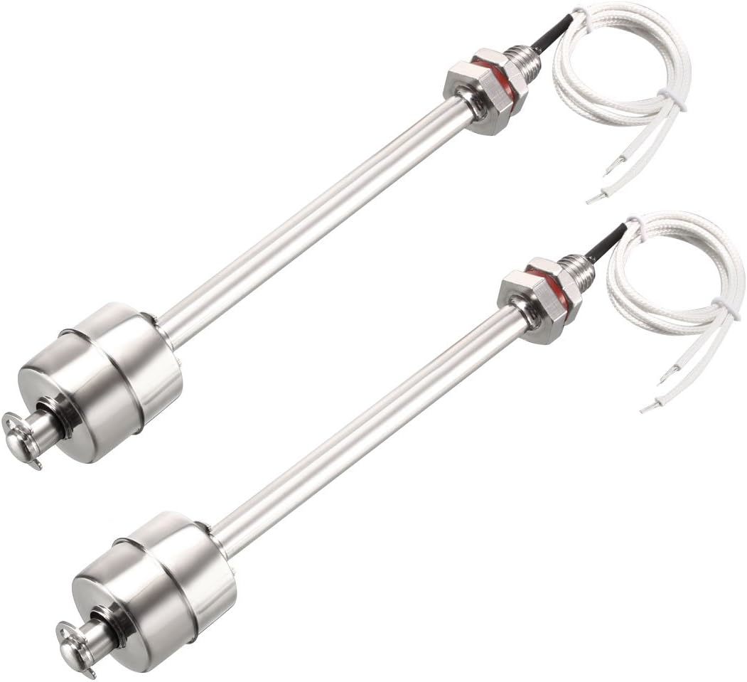 Uxcell M11 165Mm Length 2Pc. Stainless Steel Float Switch For Water Pump... - $37.97