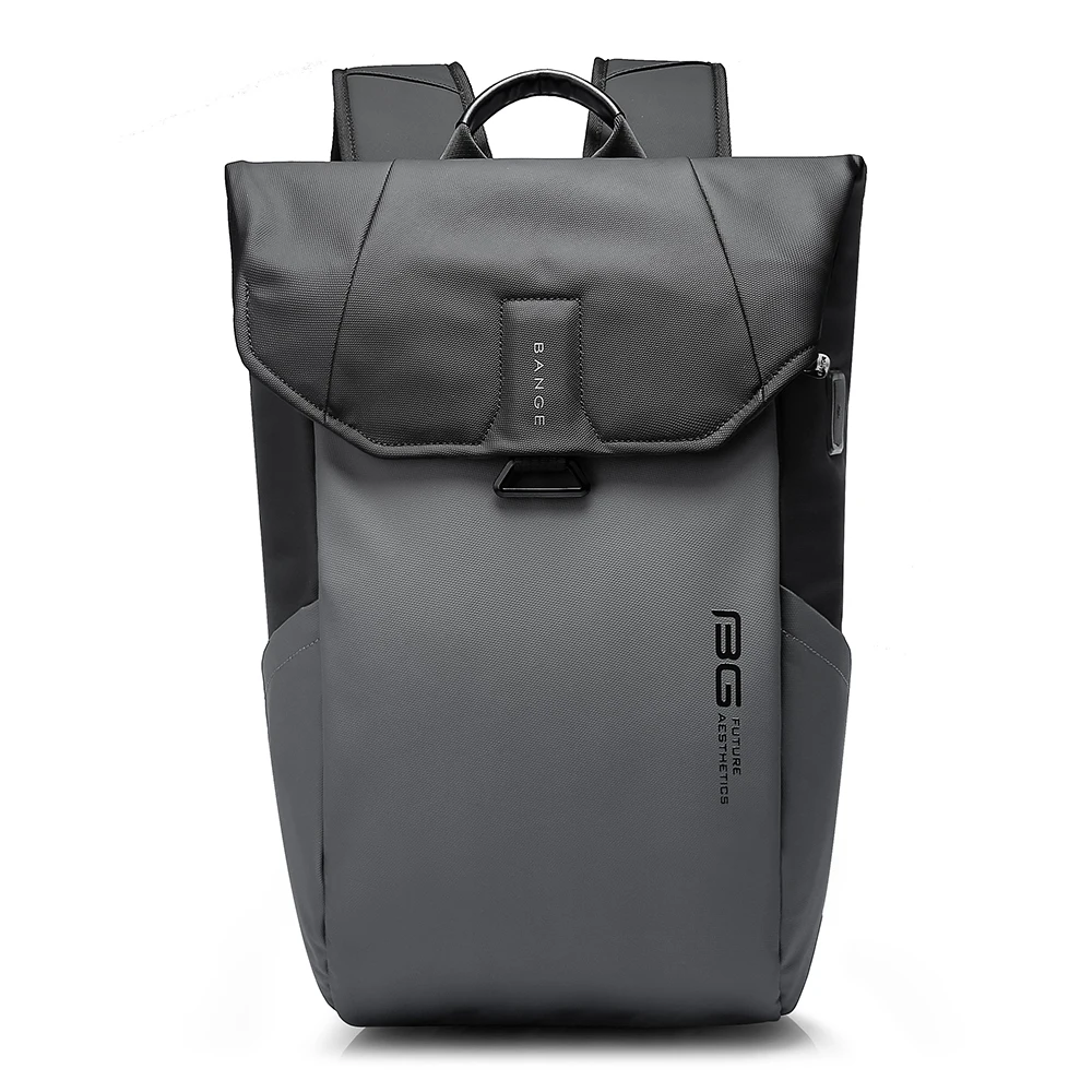 BANGE Unique Men Anti theft Waterproof Laptop Backpack 15.6 Inch Daily Work Busi - £245.54 GBP