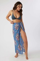 O&#39;neill Hanalei Printed Skirt COVER-UP Size Xl Color Blue New W Tag - £38.92 GBP