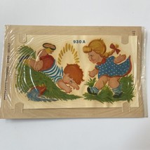 Jack And Jill Decal Duro Decals 930A Vtg Kids Children Outside Playing - £6.23 GBP
