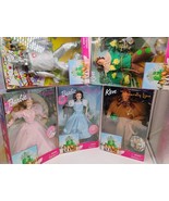 Vintage Barbie Wizard Of Oz Hollywood Legends Collection Dolls 1999 SET NIP - €169,52 EUR