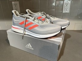 Adidas Supernova M Men&#39;s Running Shoes Boost Gray Size 13 NEW - £46.22 GBP