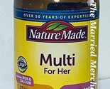 Nature Made Multi for Her w/ Iron + Calcium 300 tabs Free US Ship 3/2025... - $19.75