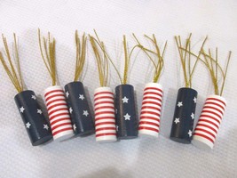Patriotic 4th Of July Firecracker Table Scatter Uncle Sam Memorial Bowl ... - $14.99