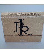 Vintage Matchbook Paso Robles Inn California Cigarette Matches Struck Ma... - $230.99 MXN