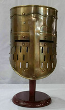 New Medieval Templar Knight Crusader Armor Helmeta Costume For Halloween - £77.43 GBP