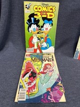 2 - comic books Disney Comics 3 In D &amp; The little Mermaid - £3.57 GBP