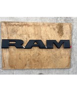 Mopar OEM RAM 1500 2500 3500 Black Tailgate R A M Letters Nameplate Embl... - $121.13 CAD